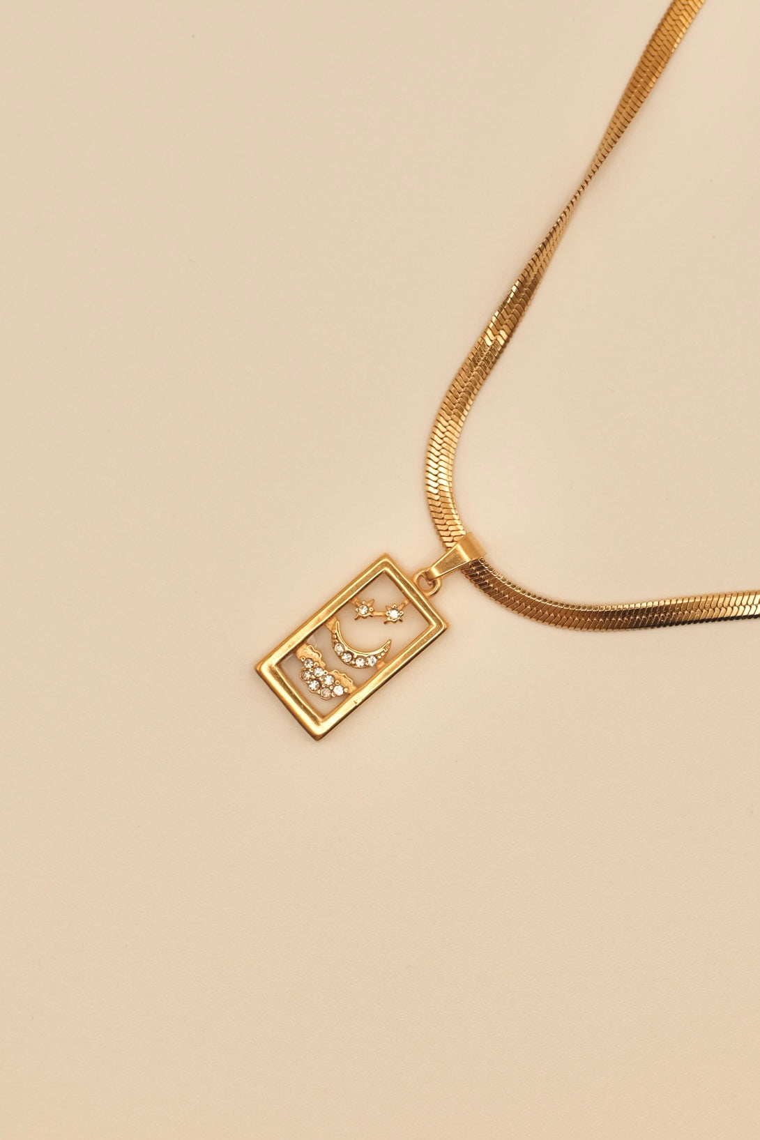 Lunar Tarot Pendant Necklace