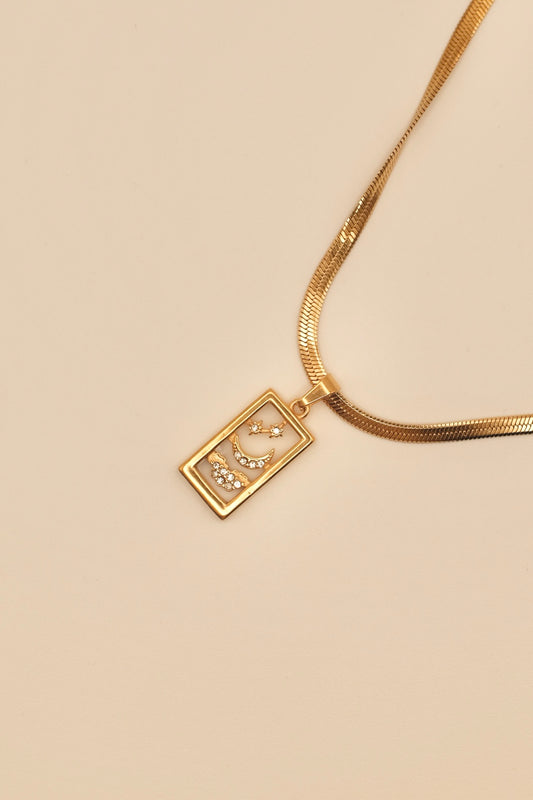 Lunar Tarot Pendant Necklace