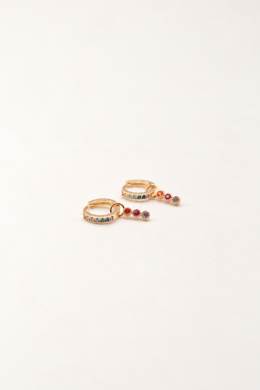 Alicia Hoops 2-way Infinity Earrings