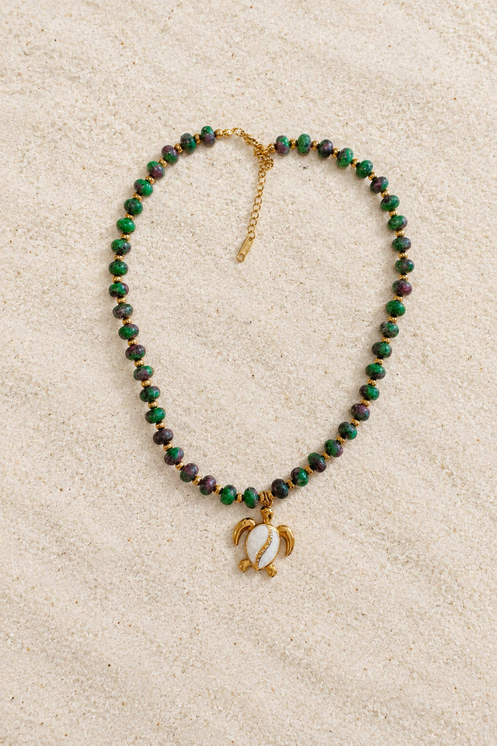 Tortuga Necklace (Natural Stone)