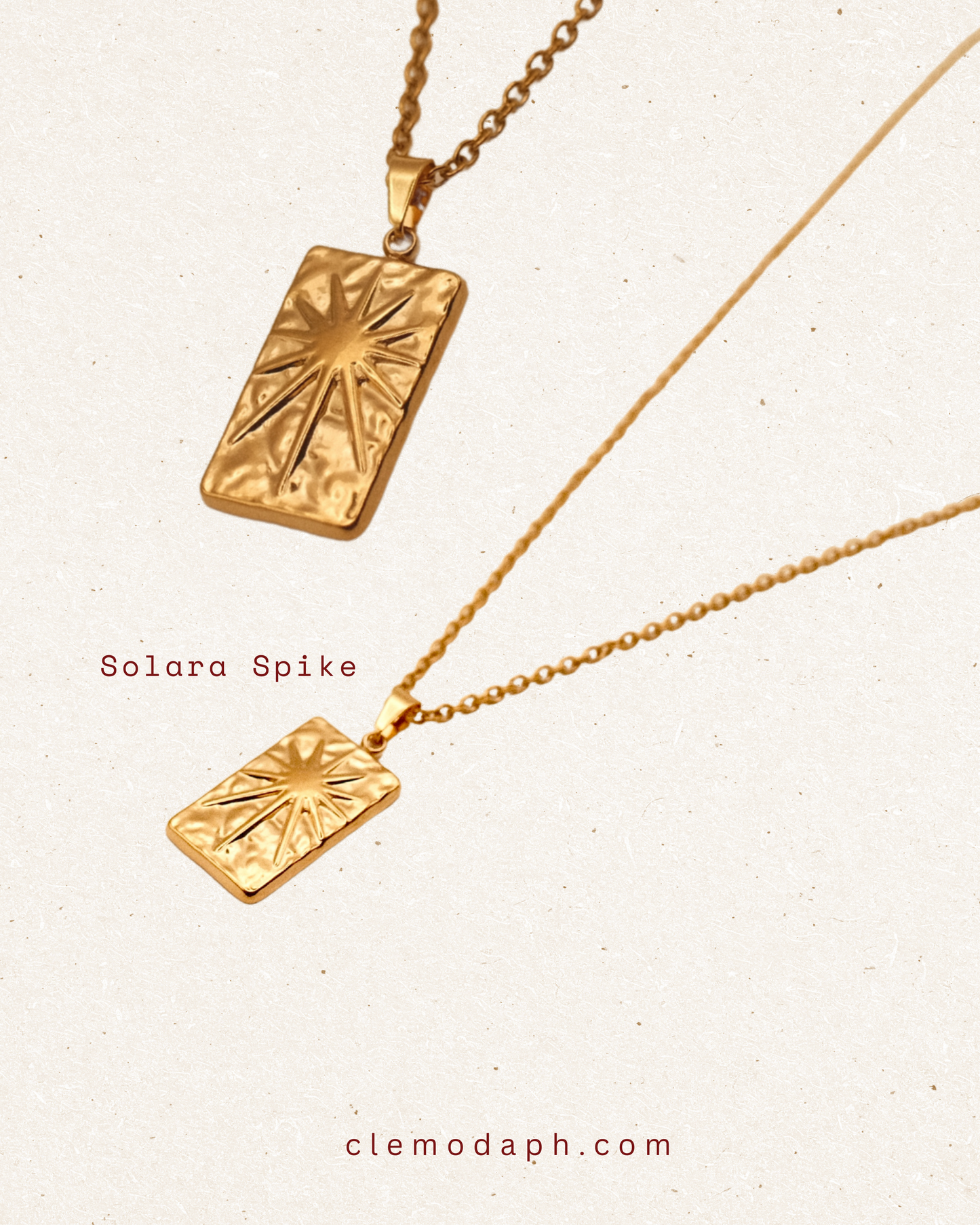 Solara Spike Necklace