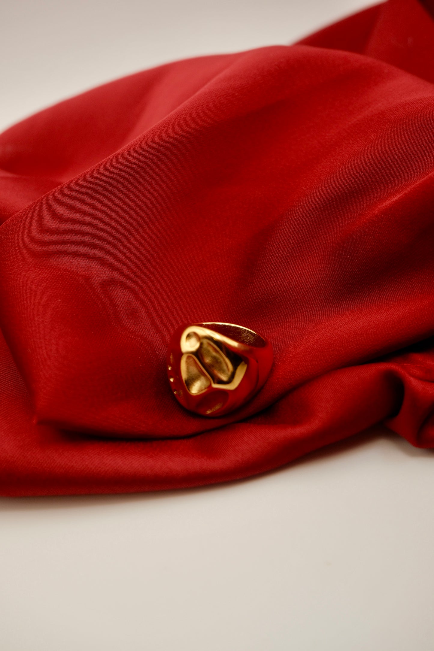 Hammered Gold Ring
