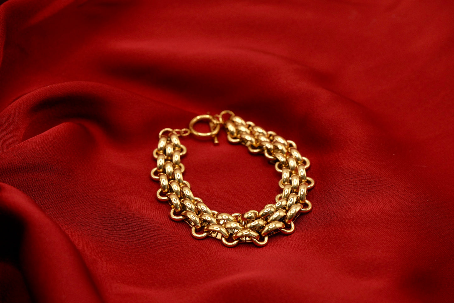 Cuban Link Gold Bracelet