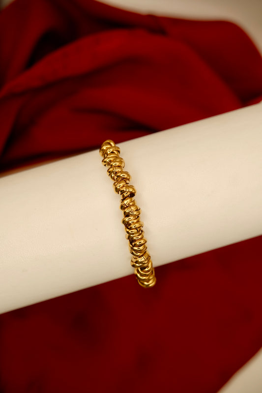 Gold Ring Bracelet