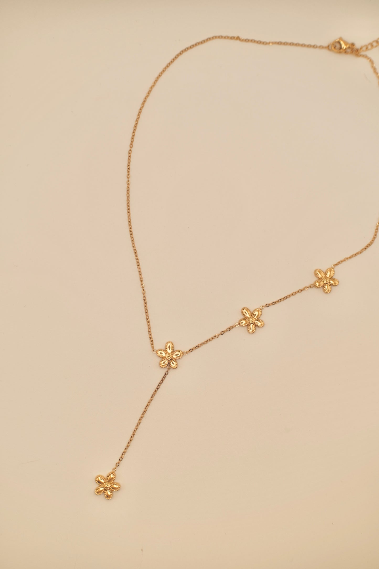 Periwinkle Y Necklace