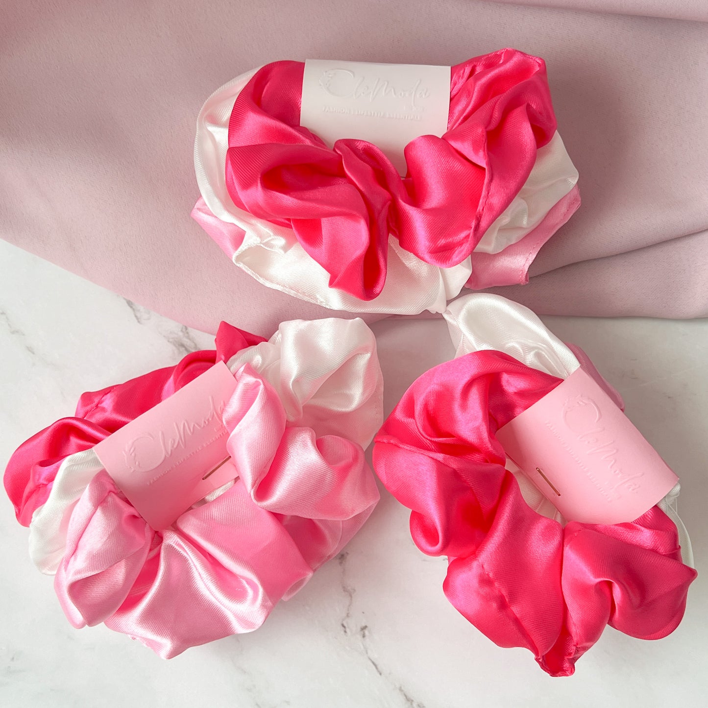 Chunky Scrunchies Set